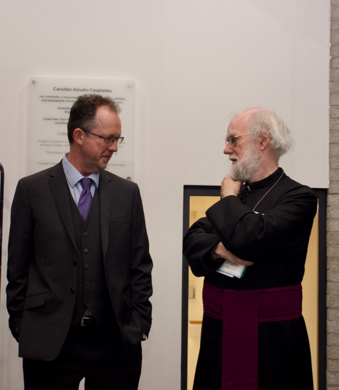 Prof Gary Bunt and Dr Rowan Williams