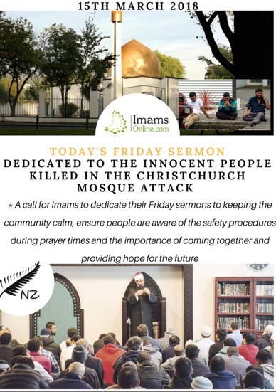ImamsOnline 150319 statement on Christchurch