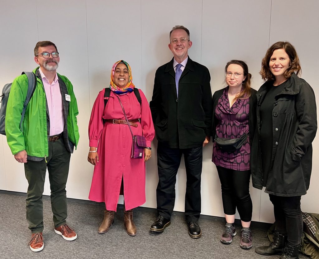 Prof. Egdūnas Račius (Lithuania team), Prof. Sariya Cheruvallil-Contractor (UK team), Prof. Gary R. Bunt, Dr. Dorota Wójciak (Poland team), Dr. Berta Güell (Spain team)