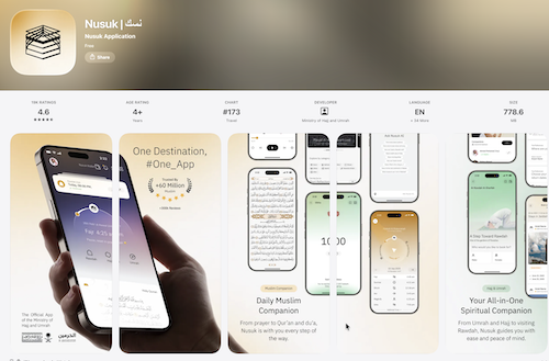 Nusuk app