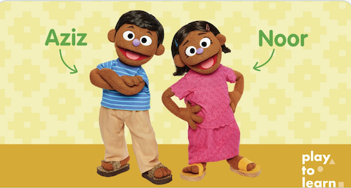 Rohingya Muppets (via Sesame Workshop)